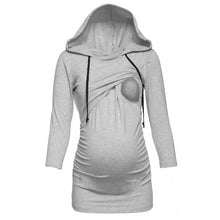 Load image into Gallery viewer, Telotuny summer Women Pregnant Maternity Nursing T-Shirts Breastfeeding clothing for pregnant women Short Sleeve Shirt JL 24