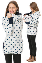 Load image into Gallery viewer, Maternity Nursing Hoodie Winter Pregnancy Clothes For Pregnant Women Breastfeeding Hooded Tops T Shirt Autumn Lactation Clothing