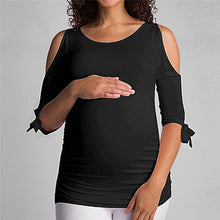 Load image into Gallery viewer, Telotuny clothes for pregnant women Half Sleeve women nursing top maternity clothes for pregnant women maternity clothes Dec28