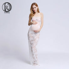 Load image into Gallery viewer, Lace Summer Pregnant Dress Maternity