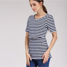 Load image into Gallery viewer, Emotion Moms Fashion pregnancy Maternity Clothes Maternity Tops/T-shirt Breastfeeding shirt Nursing Tops for pregnant women