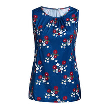 Load image into Gallery viewer, maternity tops pregnant clothes Women's Maternity Floral Nursing Top Sleeveless Comfy Breastfeeding Clothes ropa maternidad