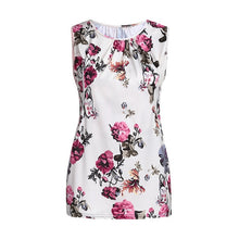 Load image into Gallery viewer, maternity tops pregnant clothes Women's Maternity Floral Nursing Top Sleeveless Comfy Breastfeeding Clothes ropa maternidad